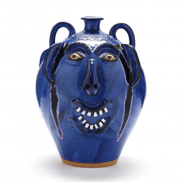 DOUBLE FACE JUG, A.V. SMITH