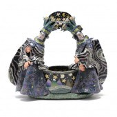 DOUBLE FIGURE FLOWER POT, JANE