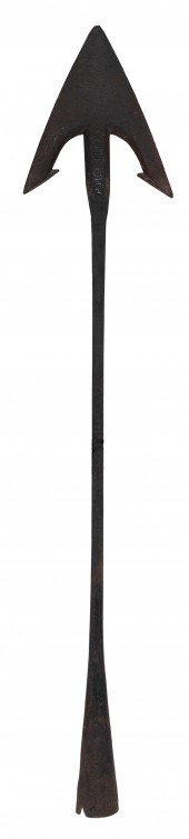 DOUBLE-FLUE HARPOON 19TH CENTU