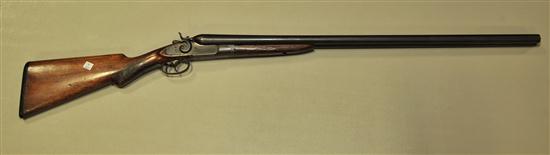 DOUBLE HAMMER SHOTGUN. American Gun
