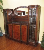 DOUBLE PEDESTAL MARBLE TOP SID