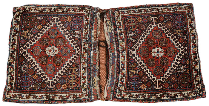 Double Saddle Bag Persian, early to