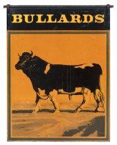 DOUBLE-SIDED BRITISH PUB SIGN