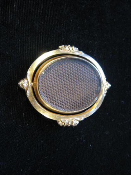 Double sided gold fill mourning