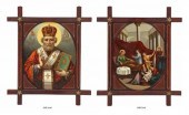 DOUBLE-SIDED OIL ON METAL ST N