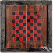 DOUBLE-SIDED PAINTED PINE GAME