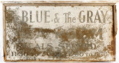 DOUBLE SIDED PAINTED TIN TRADE