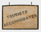 DOUBLE-SIDED PAINTED “TOURISTS