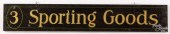 DOUBLE-SIDED PINE SPORTING GOO