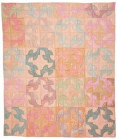 DOUBLE SIDED SILK & SATIN QUIL