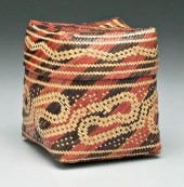 Double woven Chittamacha baske