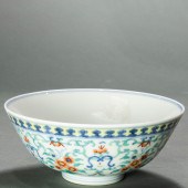 DOUCAI 'FLORAL BOUQUET' BOWL D