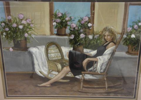 Doug Shelly, American, 20th c, o/c,