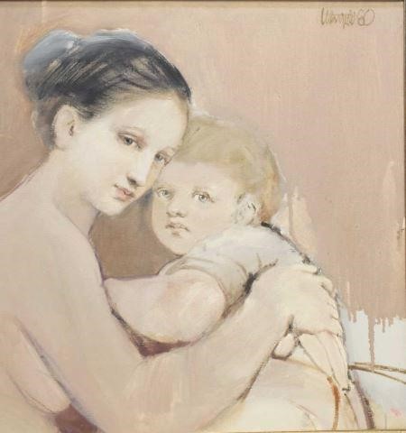 DOUG WHITFIELD (B.1945) PAINTING,