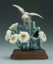 Doughty bird figurine, moonlig