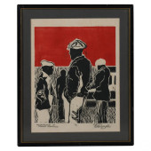 DOUGLAS 20C. SIGNED LE FIGURAL