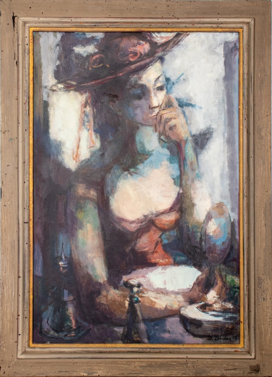 DOUGLAS DUDER "MAQUILLAGE" OIL ON
