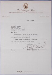 DOUGLAS FAIRBANKS, JR. TYPED L