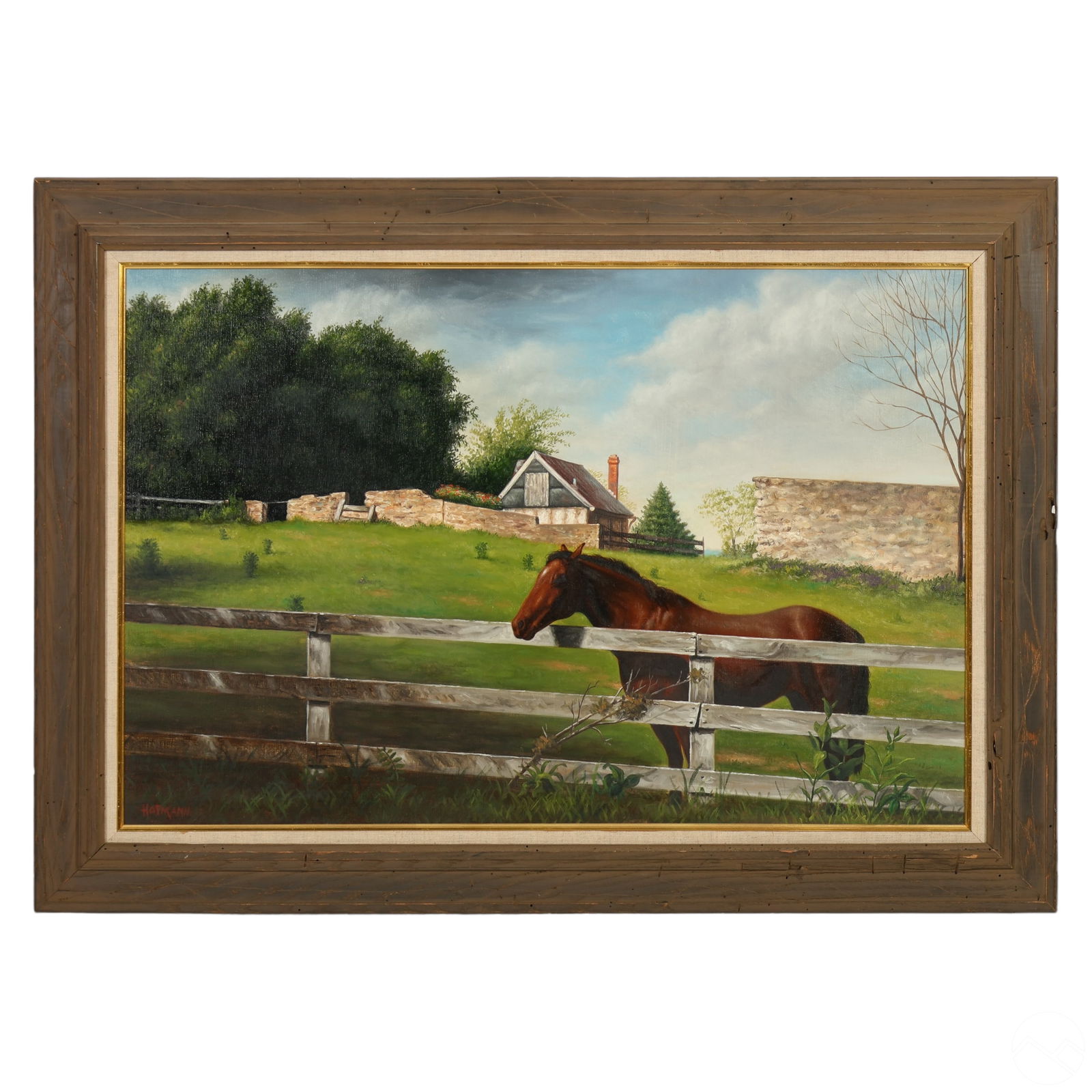 DOUGLAS HOFMANN B.1945 PASTORAL