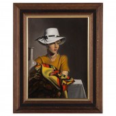 DOUGLAS HOFMANN. "LADY WITH WH