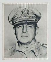 Douglas MacArthur signed photo