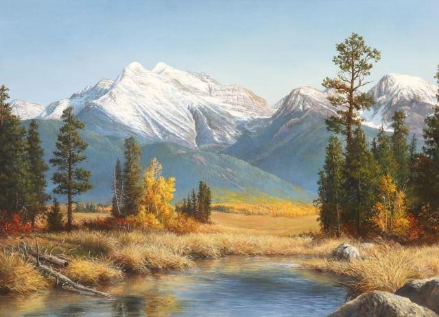 DOUGLAS MILEY (B.1941) GLACIER PARK
