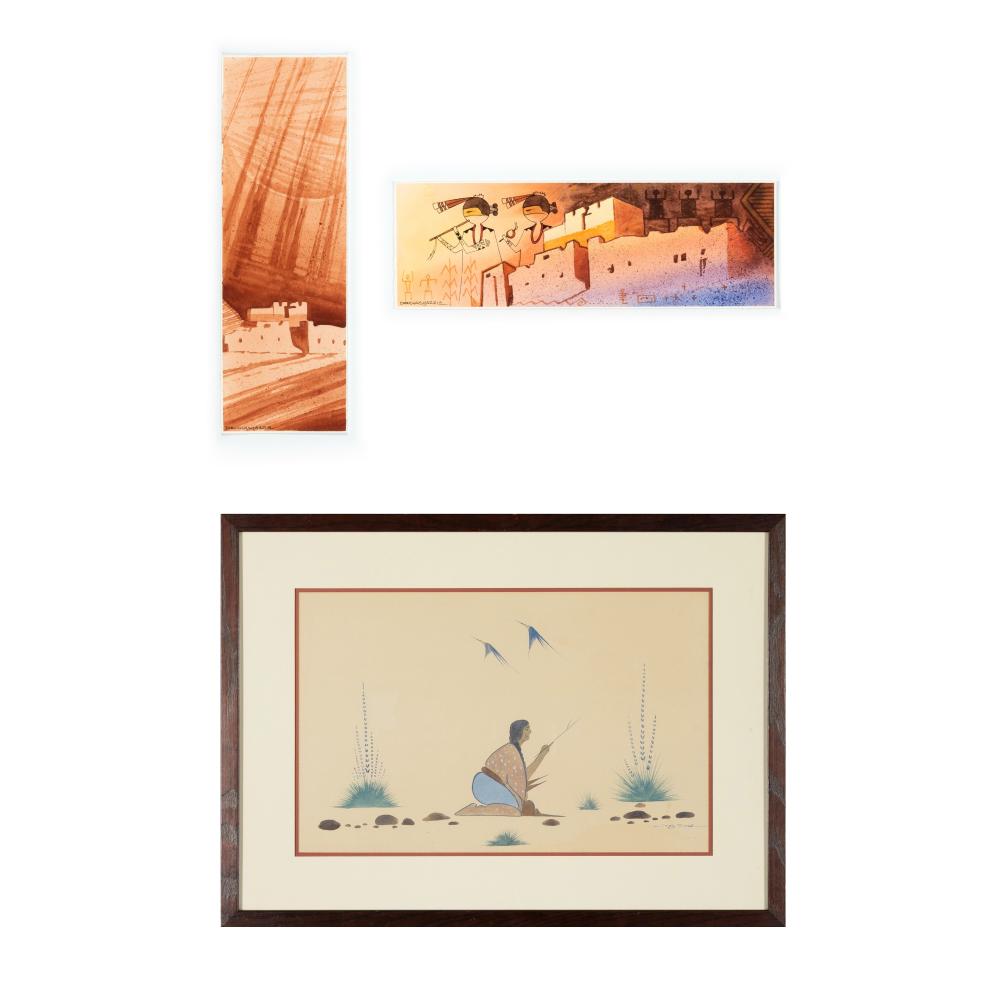 DOUGLAS YAZZIE + WOODY BIG BOW,