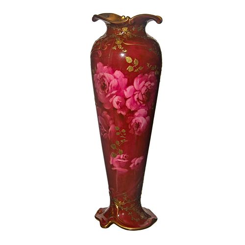 DOULTON BURSLEM ART POTTERY VASE,