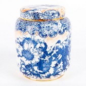 DOULTON BURSLEM BLUE FLORAL BI