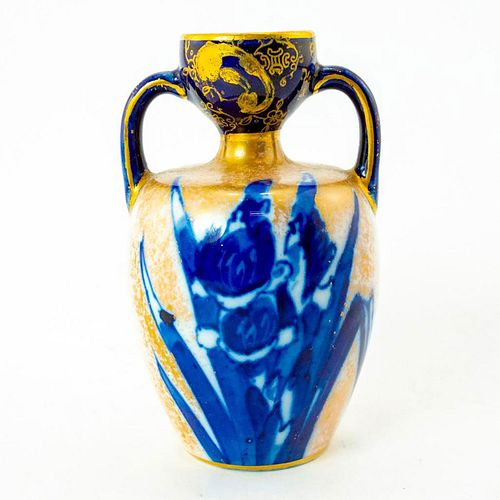 DOULTON BURSLEM CERAMIC BLUE IRIS