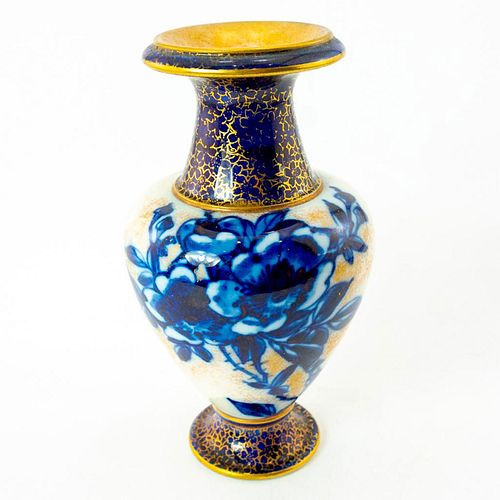 DOULTON BURSLEM, COBALT BLUE AND