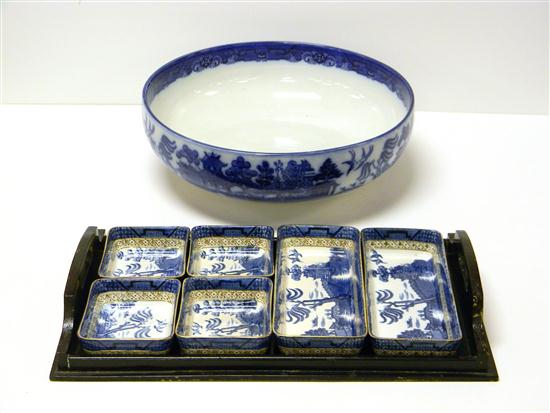 Doulton Burslem  large blue