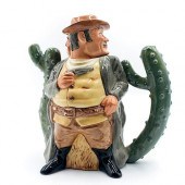 DOULTON DOUBLE CHARACTER TEAPO