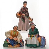DOULTON FIGURES ORANGE LADY, S
