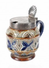 DOULTON LAMBETH 19TH C. PRESER