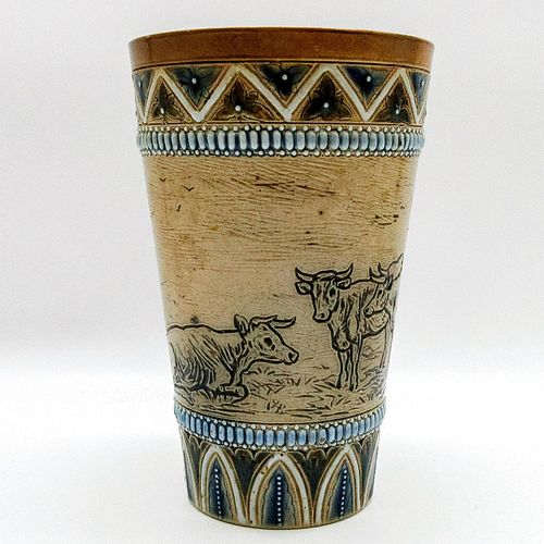 DOULTON LAMBETH BEAKER, PASTORAL