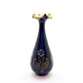 DOULTON LAMBETH COBALT VASEsma