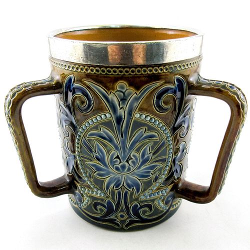 DOULTON LAMBETH FLORAL THREE HANDLE