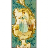 DOULTON LAMBETH FRAMED TILES,