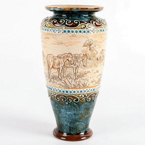DOULTON LAMBETH HANNAH BARLOW VASE,