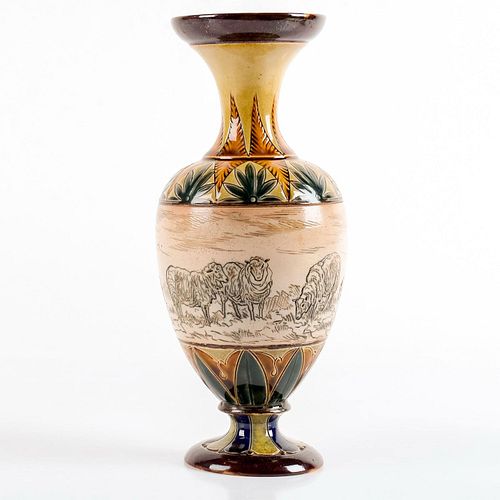 DOULTON LAMBETH HANNAH BARLOW VASE,