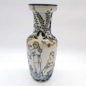DOULTON LAMBETH MAIDENS VASESt