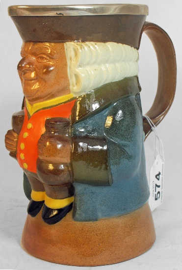 Doulton Lambeth Medium Toby Jug The