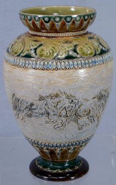 Doulton Lambeth salt glazed va