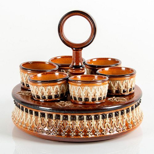 DOULTON LAMBETH STONEWARE EGG STAND