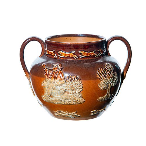 DOULTON LAMBETH STONEWARE HUNTING