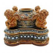 DOULTON LAMBETH STONEWARE INKW