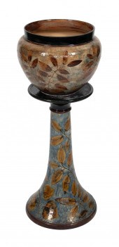 DOULTON LAMBETH STONEWARE JARD