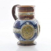 DOULTON LAMBETH STONEWARE QUEE