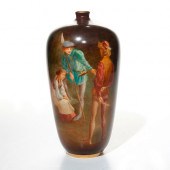 DOULTON LUSCIAN WARE VASE, IN